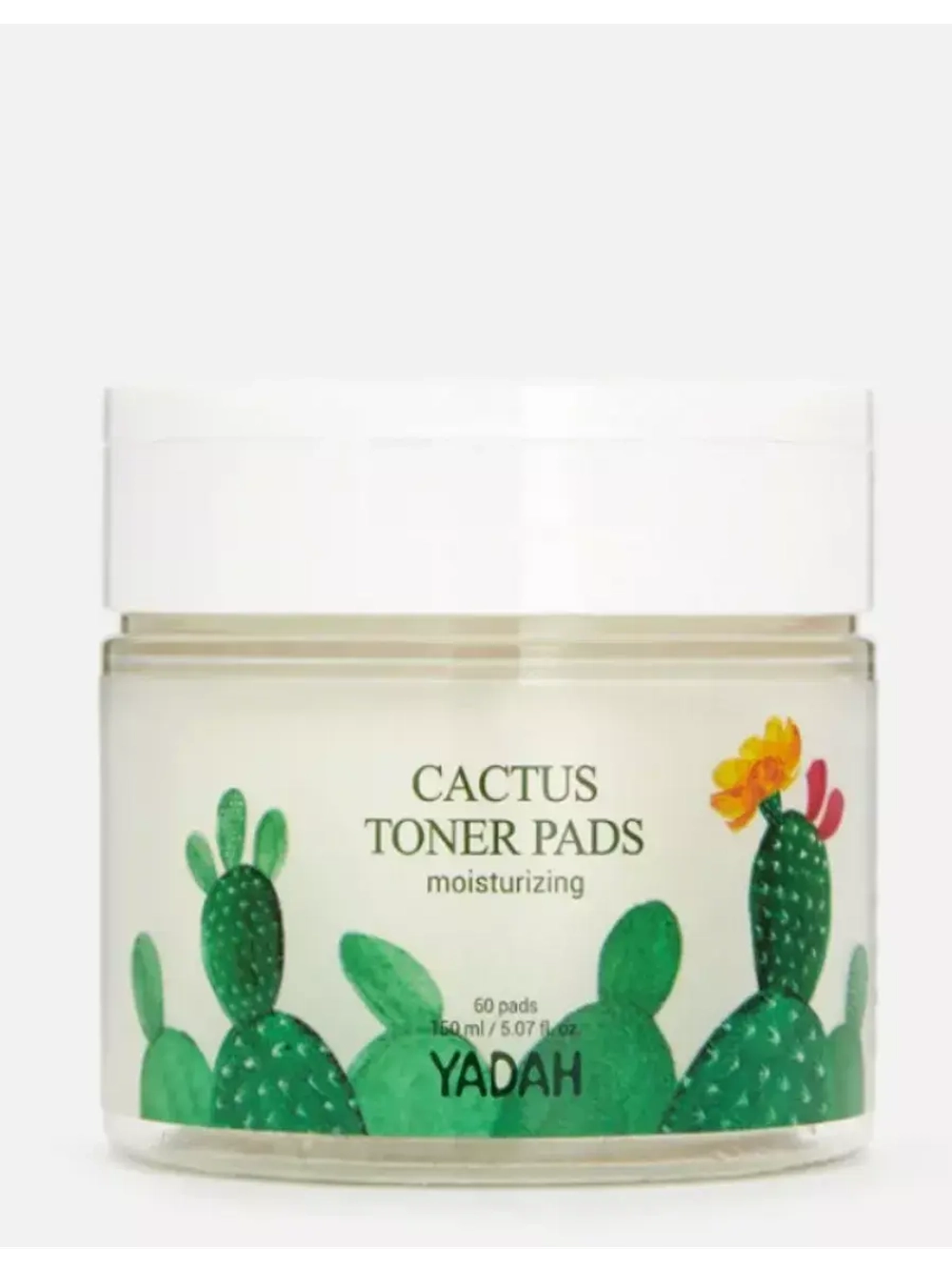 Увлажняющие диски cactus toner pads YADAH в упак. 60шт.