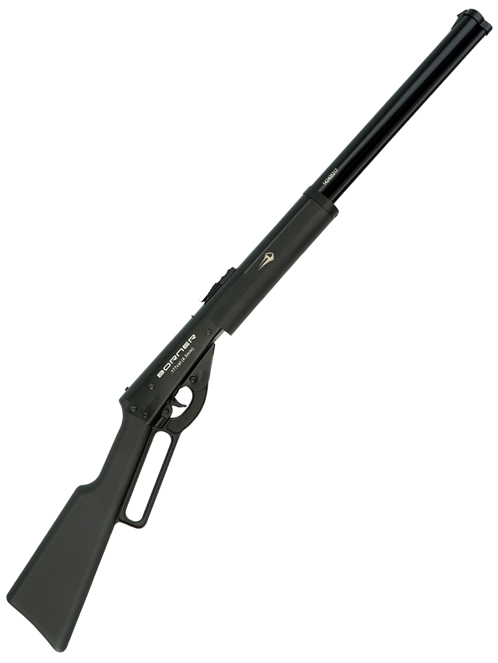 Пневматическая винтовка Borner Lever Action (скоба Генри, пластик XSV0S01) кал. 4.5 мм, 3 Дж.