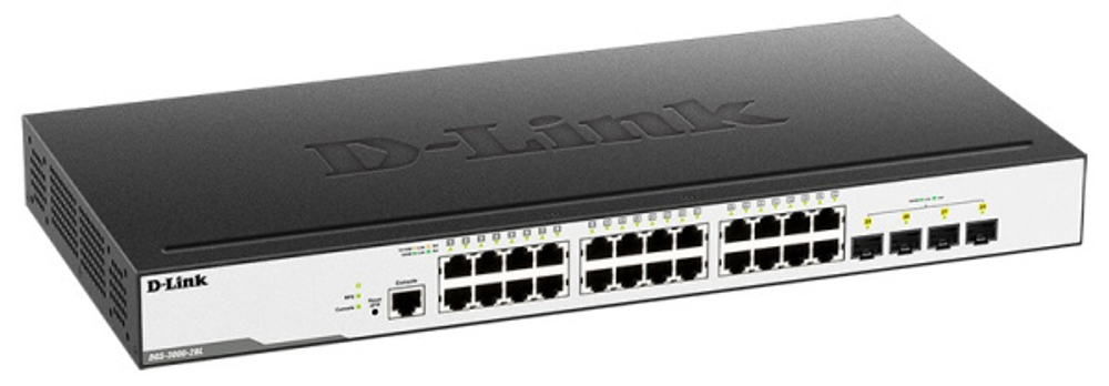 Коммутатор D-link DGS-3000-28L/B1A