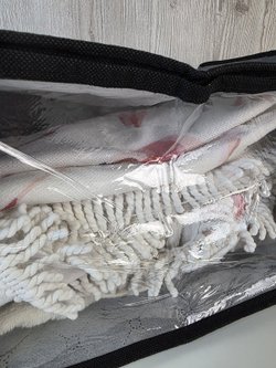 Короб для хранения с крышкой на молнии 50х35х20 см