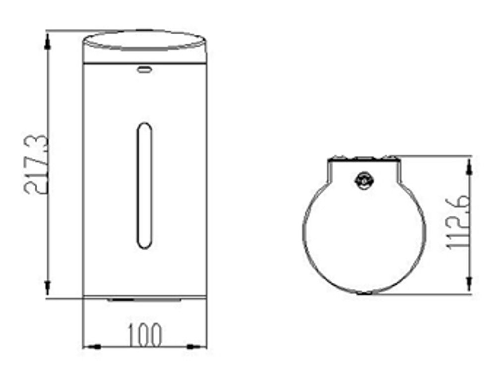 Автоматический дозатор для мыла Ksitex ASD-650S