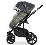 Детская коляска Riko Basic Ozon 3 в 1 02 черно-зеленый