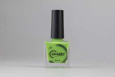 Swanky Stamping Лак для стемпинга S79 яркий лайм, 10мл