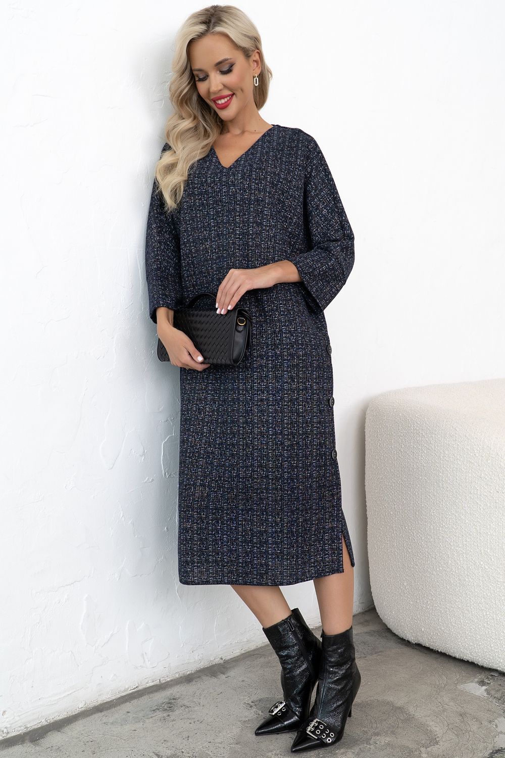 Платье Шарм (синий) Р11-1251/3 Nikol