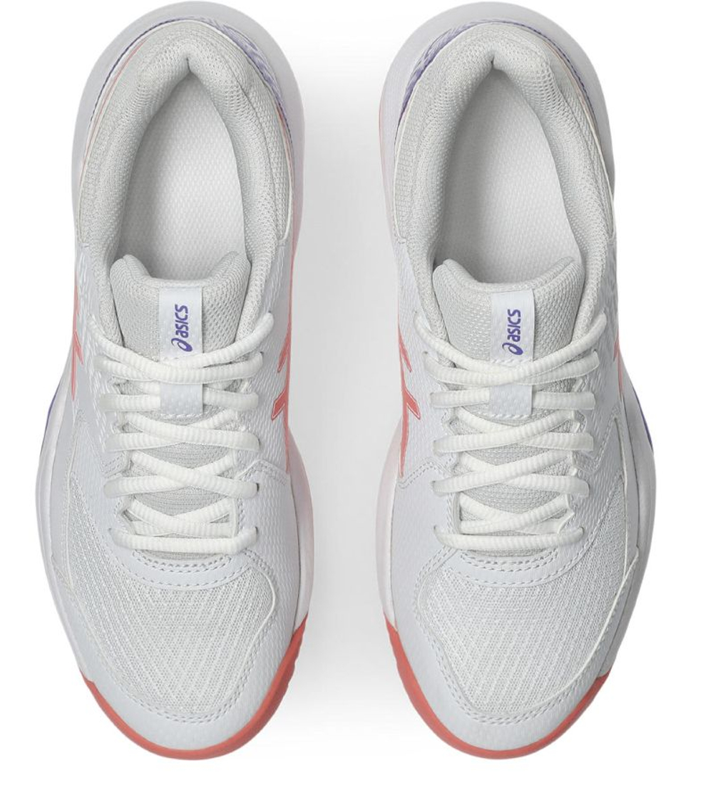 Женские кроссовки для Падел Asics Gel-Dedicate 8 Padel - white/guava
