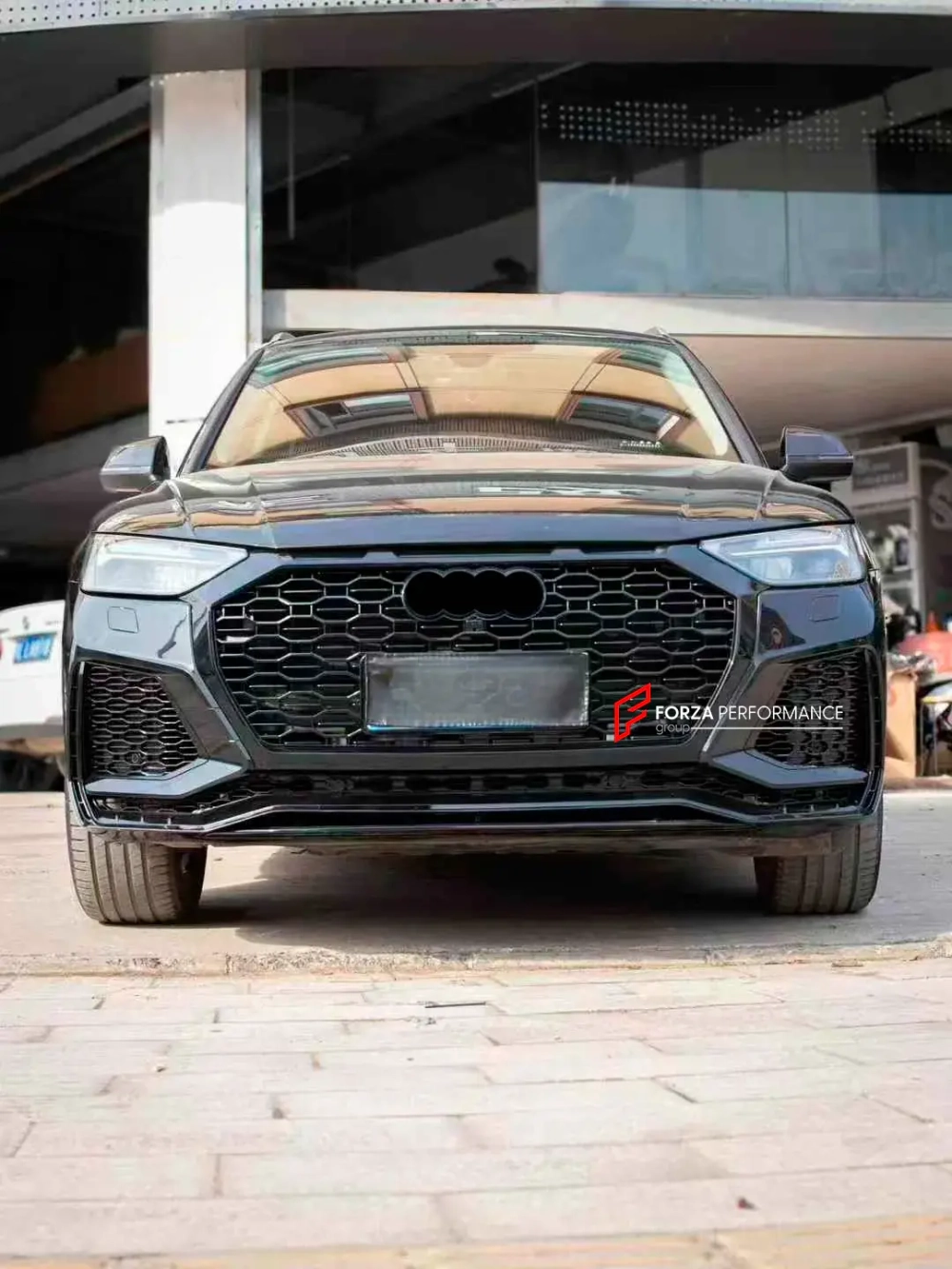 Обвес переделка из AUDI Q5 FY Рестайлинг 2020 - 2025 в RS DESIGN Ауди