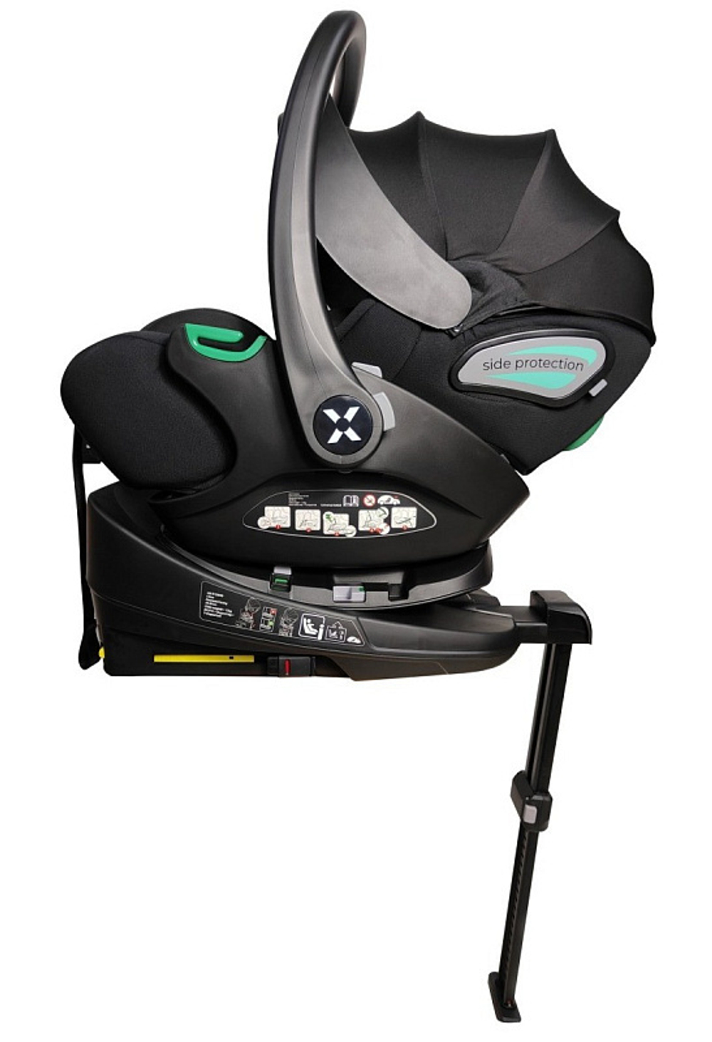 Автокресло Agex i-Safe с базой Isofix Base 360 AIS521 Grey