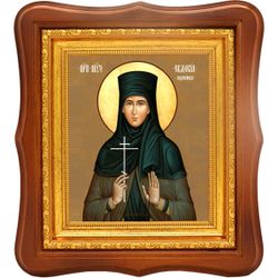 Евдокия Андрианова преподобномученица. Икона на холсте.