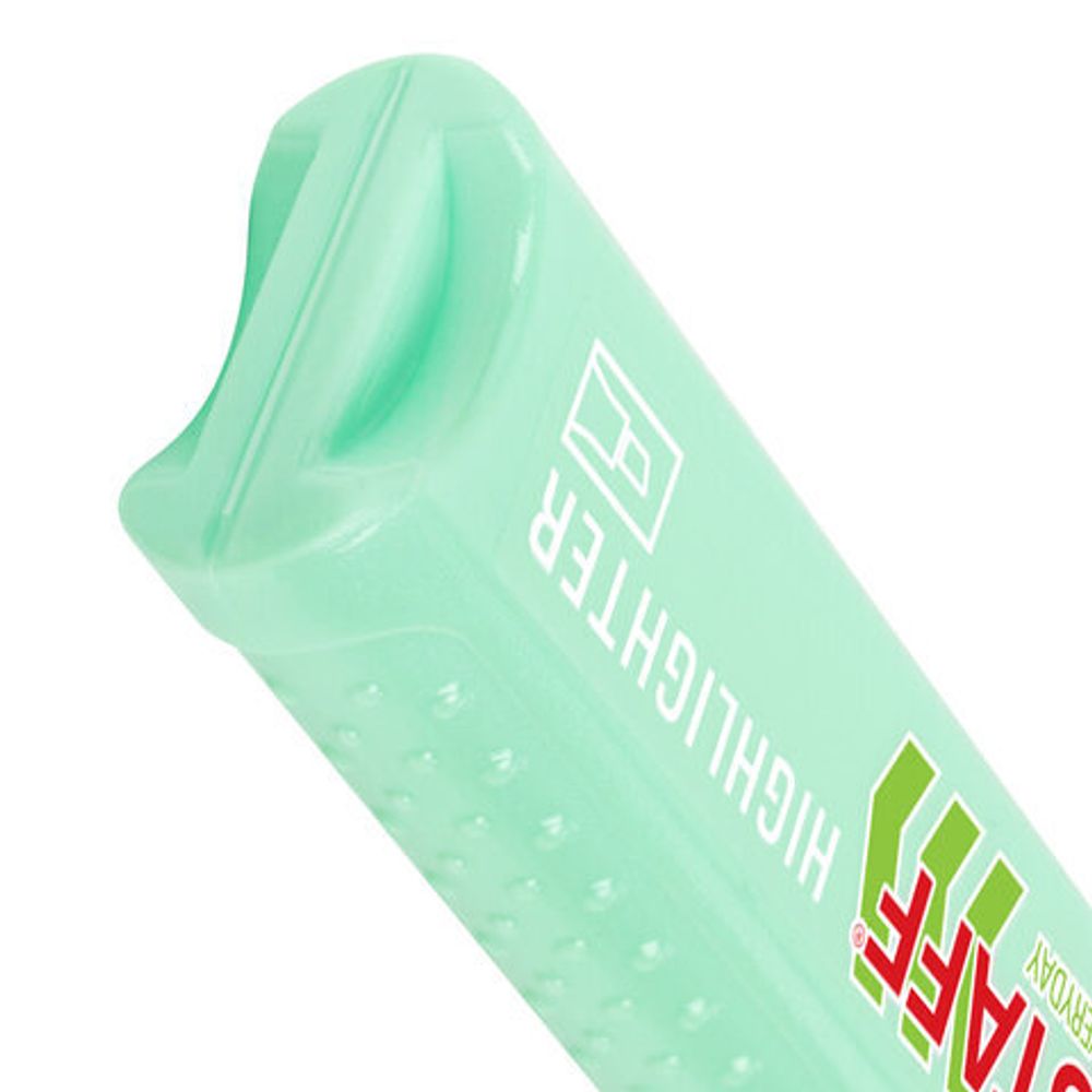 Набор текстовыделителей 6 ПАСТЕЛЬНЫХ ЦВЕТОВ, STAFF "EVERYDAY HL-707", линия 1-5 мм, скошенный наконечник, 152551