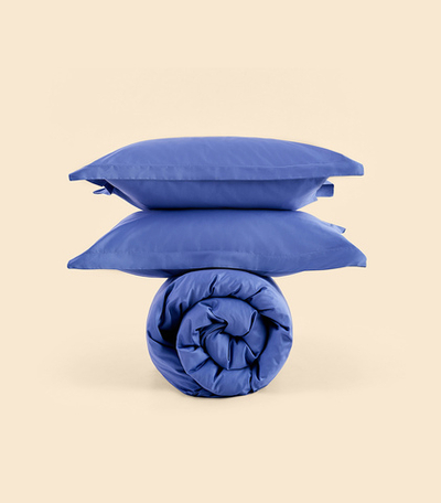 Наволочки (2 шт) - Indigo Blue - 50х70
