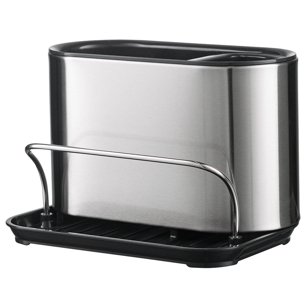 Органайзер для раковины atle, 18х12,5х12,5 см, серебристый