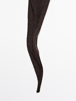 Massimo Dutti Бандана из 100% кашемира, коричневый