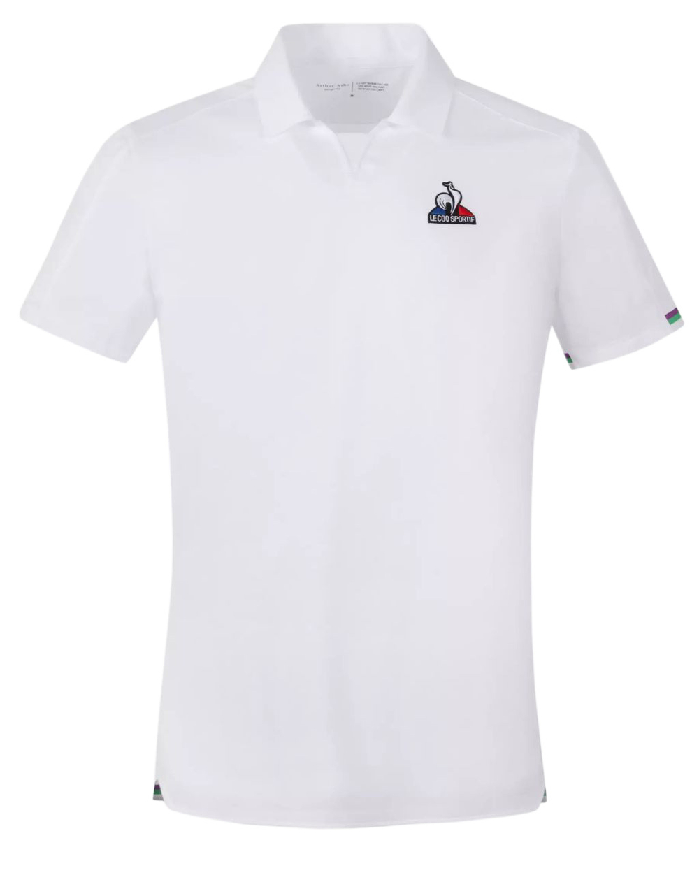 Мужское теннисное поло Le Coq Sportif Tennis Pro Polo SS No.1 M - new optical white