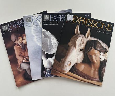 Полный годовой комплект коллекционных журналов «Expressions» (Lladro Collectors Society) за 1994 год