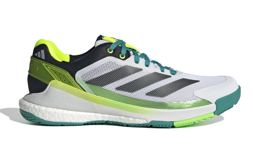 Мужские кросовки для Padel Adidas Crazyquick Boost Padel - cloud white/core black/lime burst