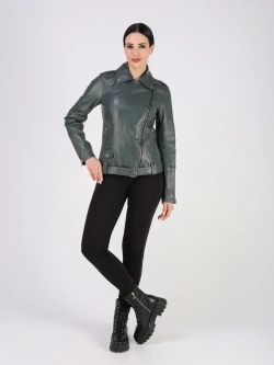 Кожаная куртка демисезонная косуха