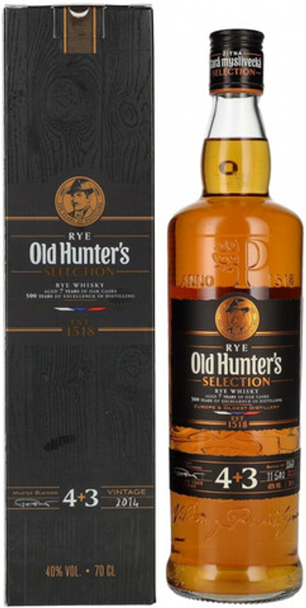 Виски Old Hunter's Selection gift box, 0.7 л.
