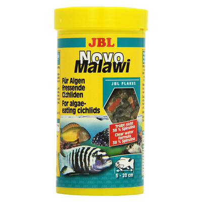 JBL NovoMalawi - корм для травоядных цихлид (хлопья)