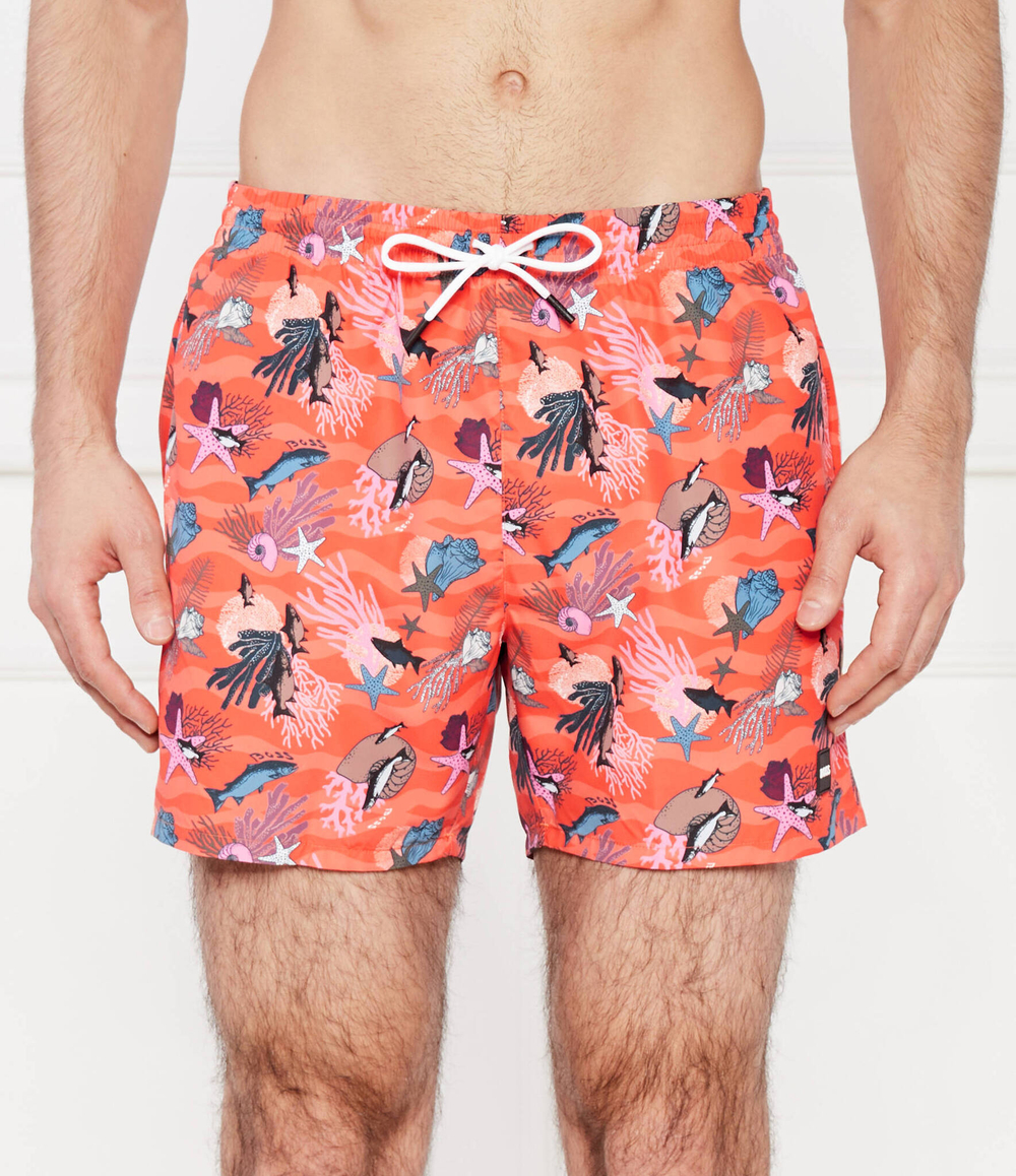 Шорты для плавания Piranha BOSS BLACK - оранжевый(50508844)