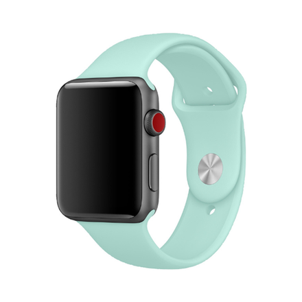 Силиконовый ремешок Apple Watch, 38/40/41, M/L, бирюзовый
