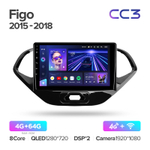 Teyes CC3 9"для Ford Figo 2015-2018