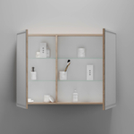 Зеркальный шкаф Sancos Mirror 990x150х740 мм, с LED подсветкой