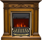 Каминокомплект Verona - Дуб антик с очагом Aspen Gold