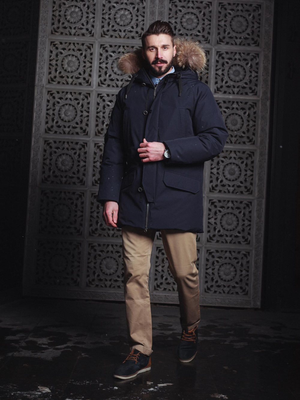 КУРТКА МУЖСКАЯ ПУХОВАЯ BASK MERIDIAN