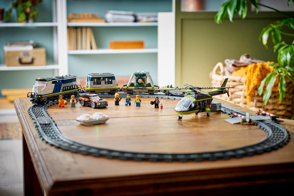 Конструктор LEGO City 60508 Police Train Heist