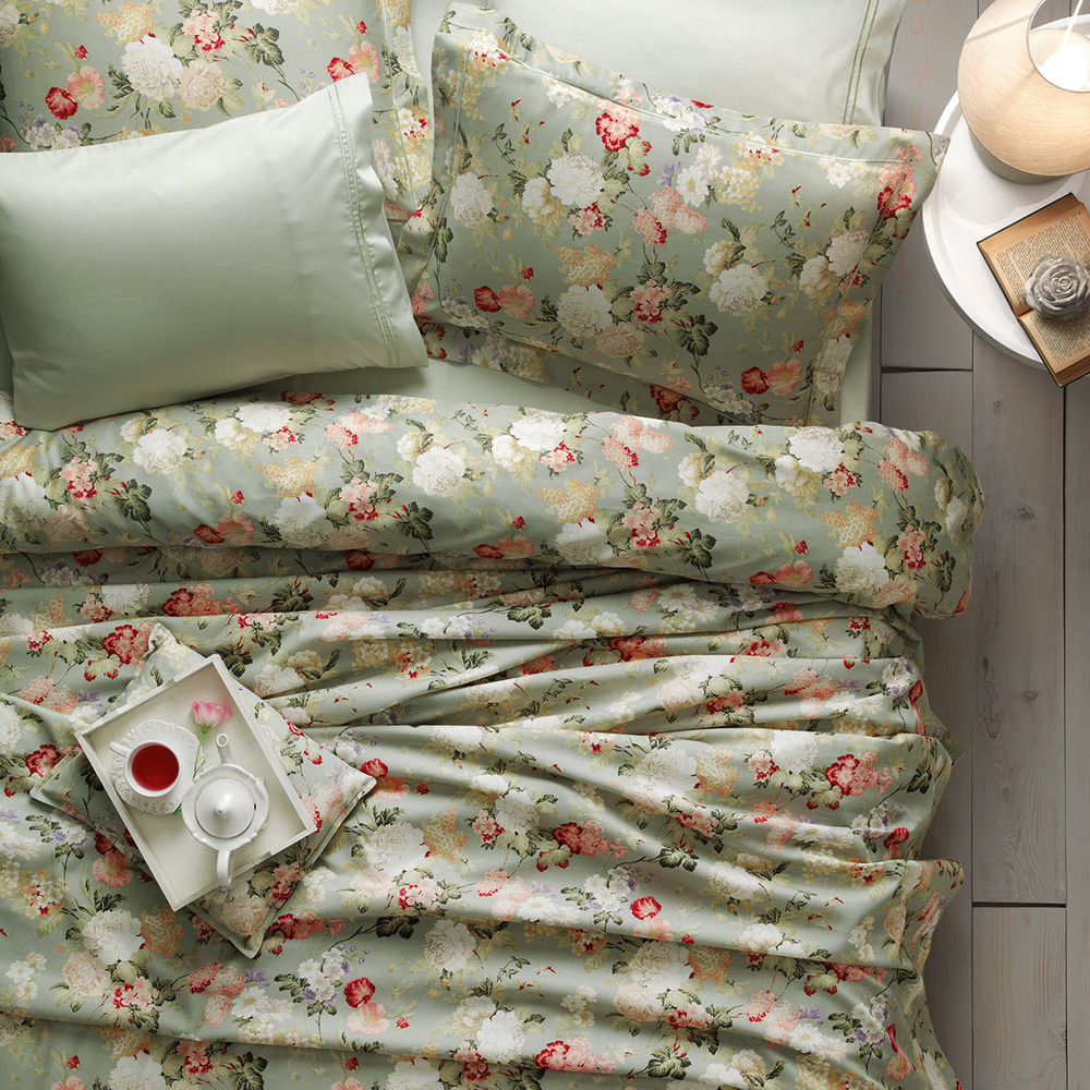 Постельное белье 2 спальное евро Tivolyo home Angelica