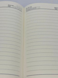 Блокнот А5 в линейку 170 л коричневый (8412-4)