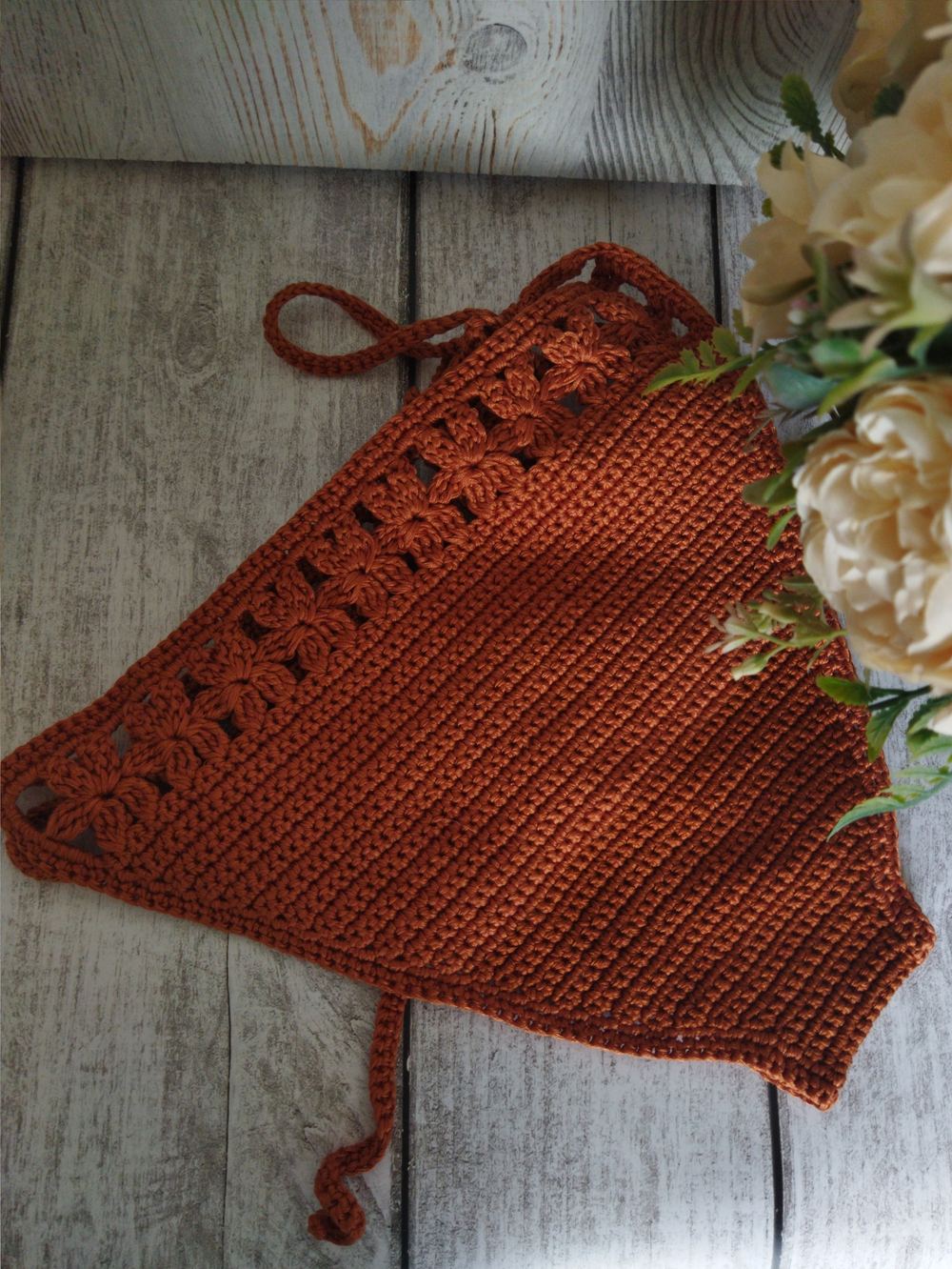 Купальник вязаный