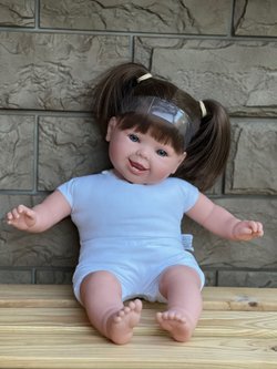 Кукла Marina and Pau 45 cм Pillines мягконабивная в пакете (M1080K)