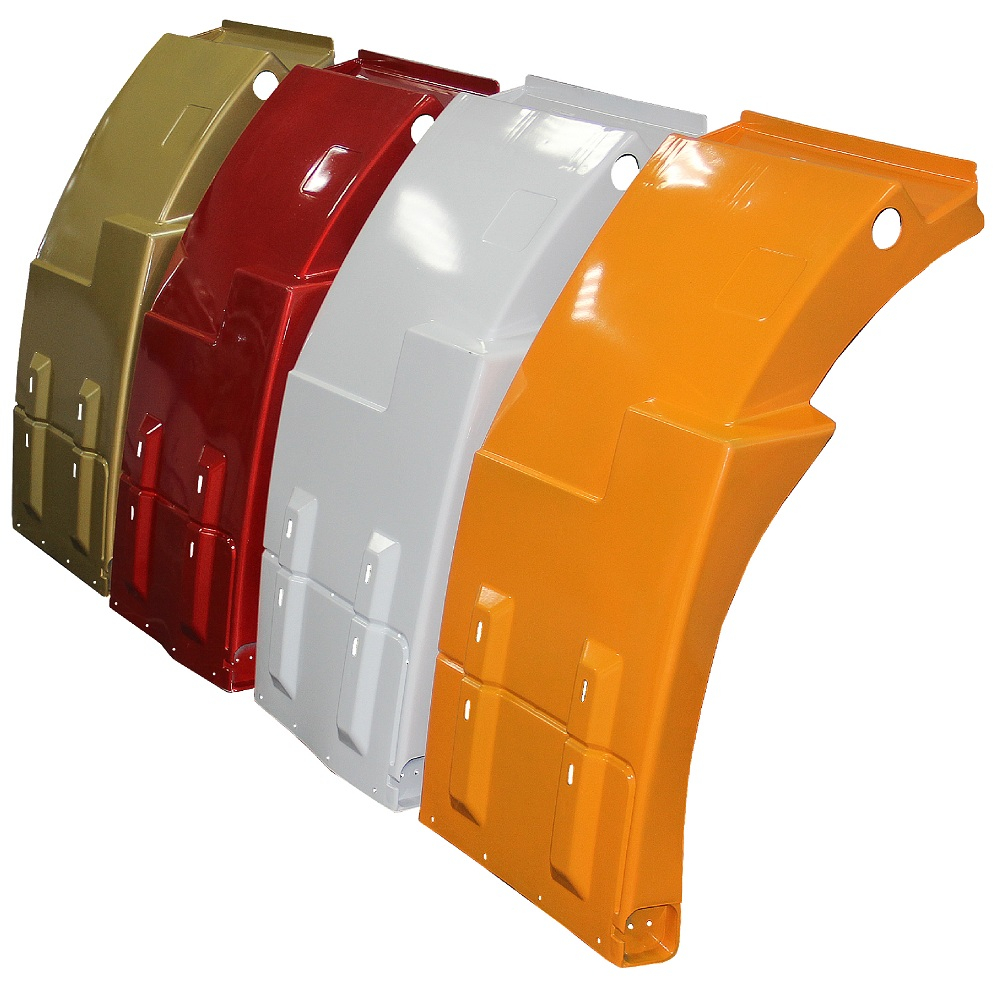 Брызговик кабины задний правый X3000 SZ123000022 золотого цвета