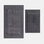 Набор из двух ковриков для ванной Petra | серый