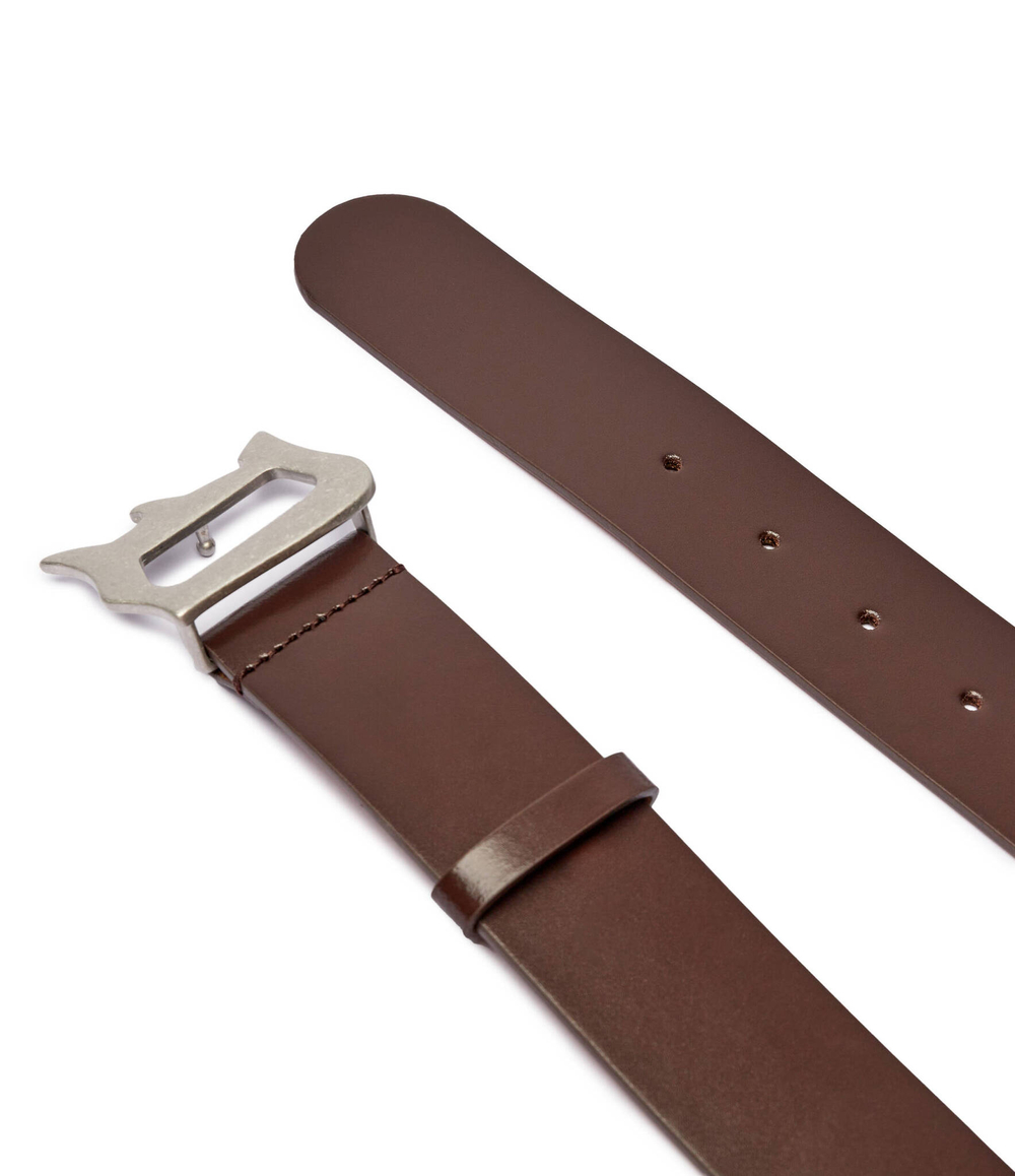 Кожаный ремень DONDUP - made in Italy - коричневый(XC270 PL0546U XXX)