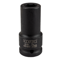 Головка ударная глубокая 3/4", 17мм (6гр.) Rock FORCE RF-46510017  RF-46510017