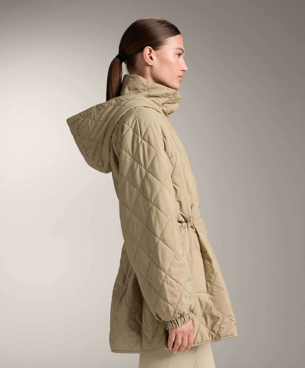 Oysho Куртка с наполнителем FELLEX® с AEROGEL, бежево-зеленый