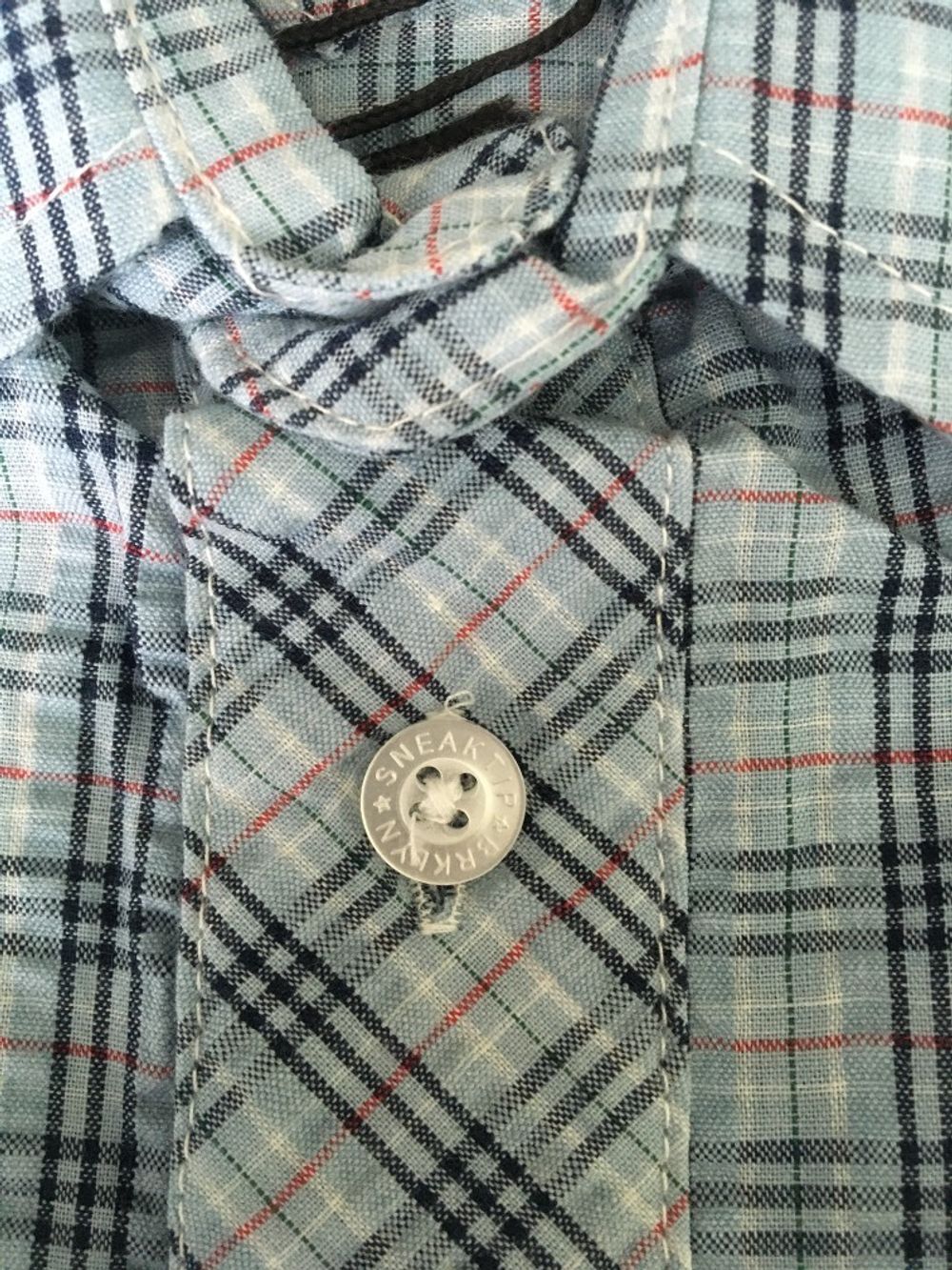 Рубашка с коротким рукавом Sneaktip Cobra синяя