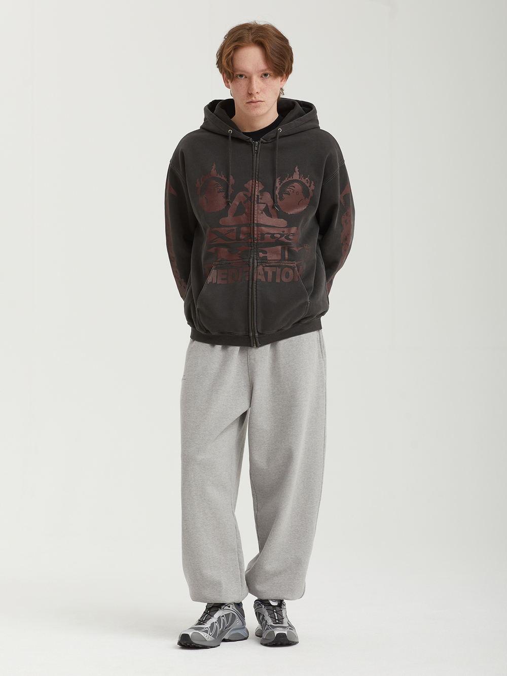 Мужская Толстовка Meditation Zip Up