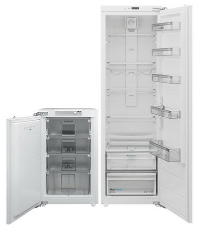 Встраиваемый холодильник Side-by-Side Scandilux SBSBI109EZ (RBI524EZ+FBI109)
