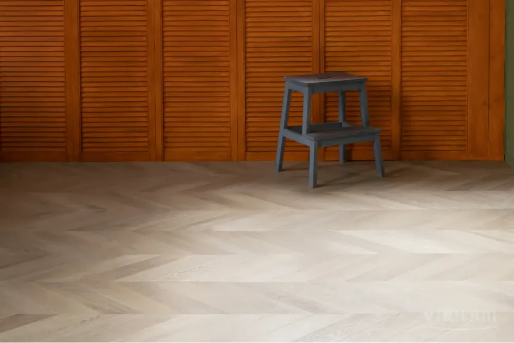 Vinilam Parquet Chevron Glue Шеврон Сезар, 2,86 м²
