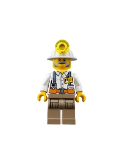 Конструктор Сити Бригада шахтеров 106 деталей