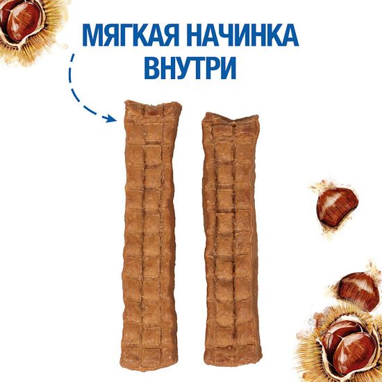 Monge Gift Лакомство для собак "Мясные батончики" с Ягненком, каштаном и инулином, для чувствительного пищеварения 40 гр