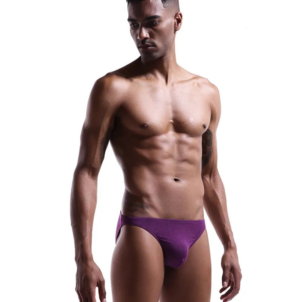 Набор из 4 мужских трусов-слипов разных цветов (Размер: XXL) (Цвет: разноцветный)