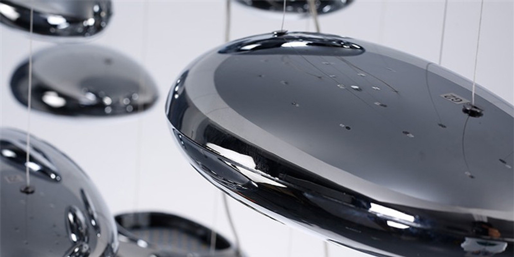 Ceiling design lamp  Mercury by Artemide (6 lampshades)