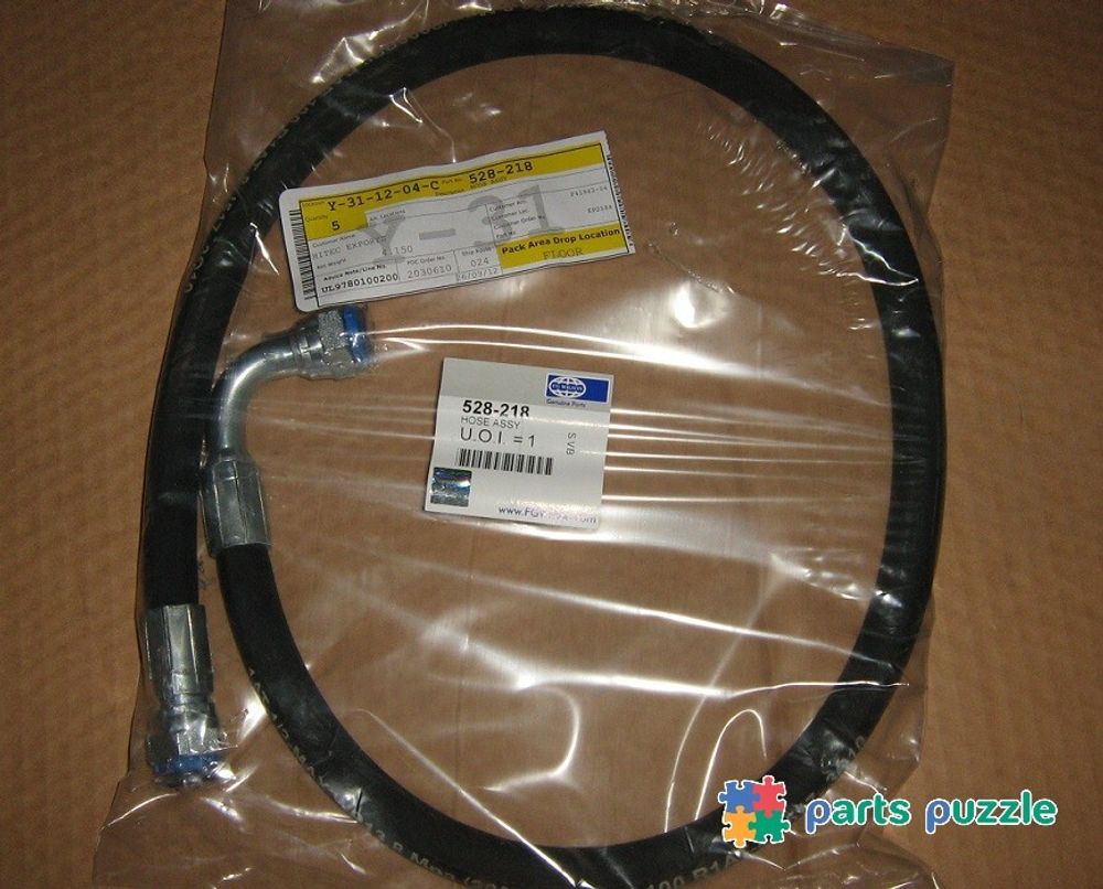 Шланг топливный 1/2" в сборе с фитингами / FUEL HOSE 1/2" BSP 1050MM LG АРТ: 528-218 Шланг топливный 1/2" в сборе с фитингами / FUEL HOSE 1/2" BSP 1050MM LG АРТ: 528-218