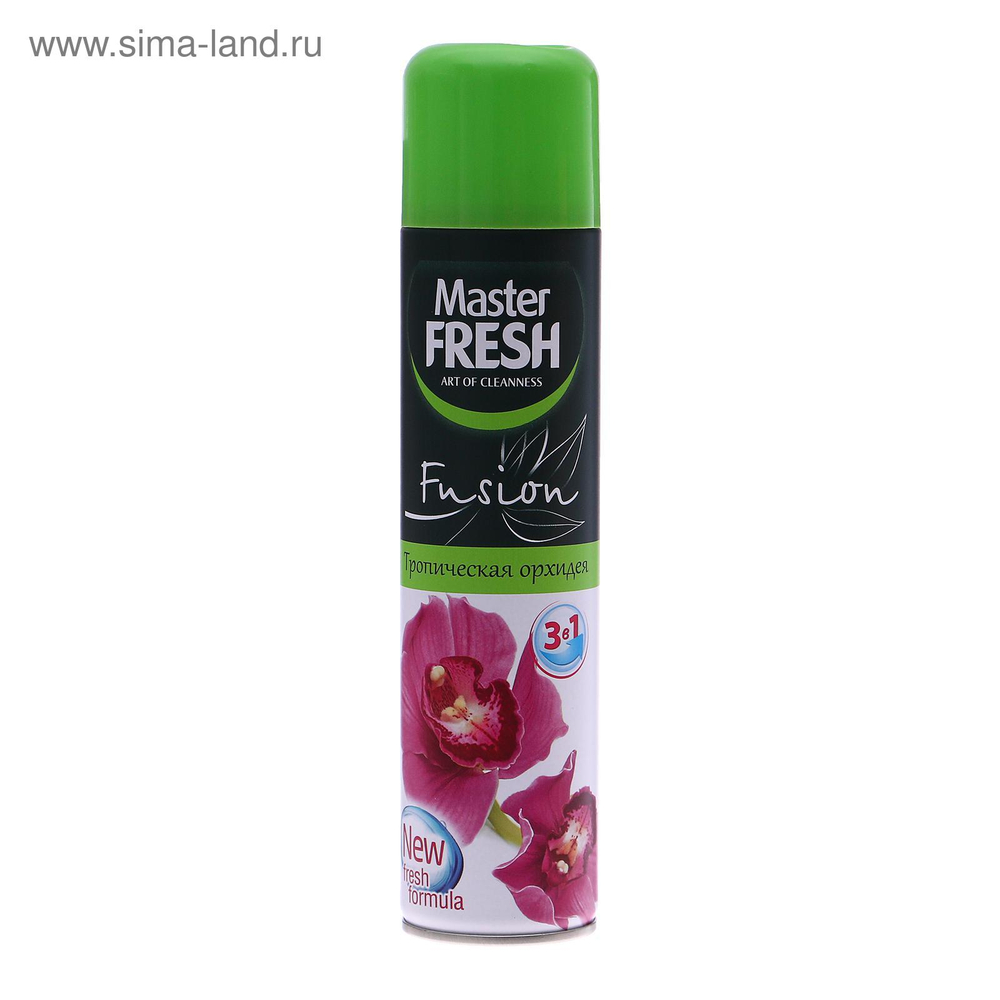 Master FRESH освежитель воздуха Тропическая орхидея 300 мл