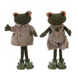 GAEM Игрушка набивная "Лягушка", L10 W7,5 H27 см, 2в.