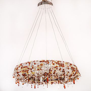 Подвесная люстра Abrasax L.8301-8 BROWN